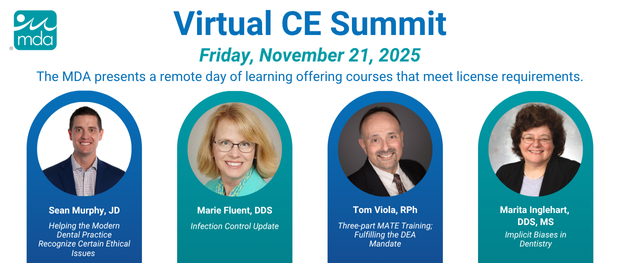 MDA Dental Education Virtual CE Summit